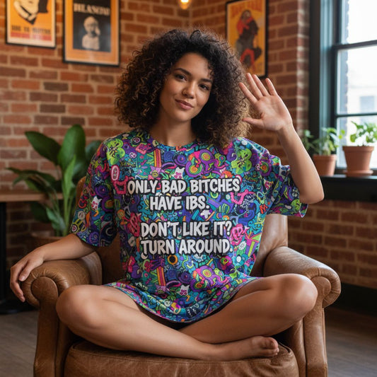 IBS Don't like it turn around - Womans t-shirt